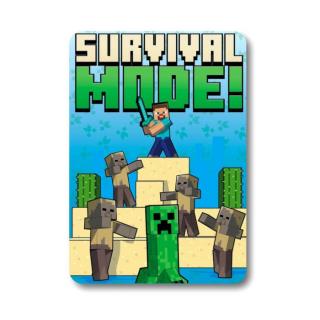 Patura fleece Minecraft 100x140 cm