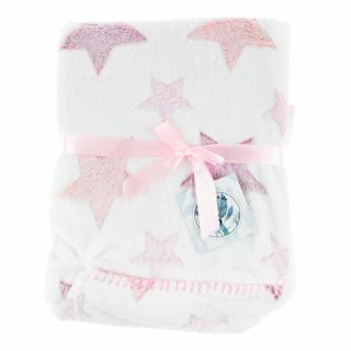 Patura Pink Star cocolino 75x100 cm