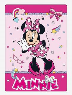 Patura polar Disney Minnie Funny, 100x140 cm