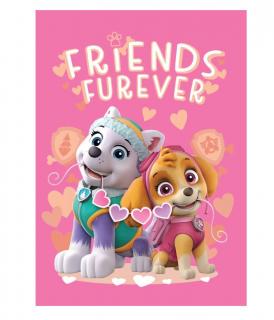 Patura polar Paw Patrol Friends Furever, 100x140 cm