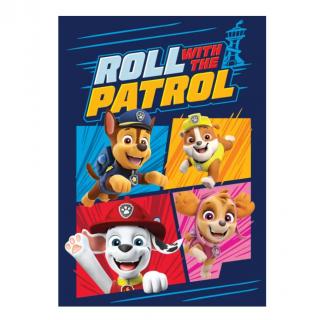 Patura polar Roll with the Paw Patrol, 100x140 cm