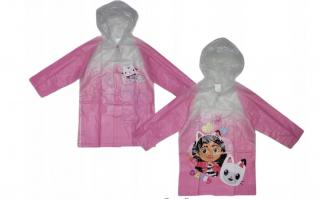 Pelerina ploaie impermeabila pentru fete, cu gluga Gabby s Dollhouse