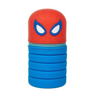 Penar 3D din silicon cu 1 compartiment, neechipat Spiderman 19x6.5x6.5 cm