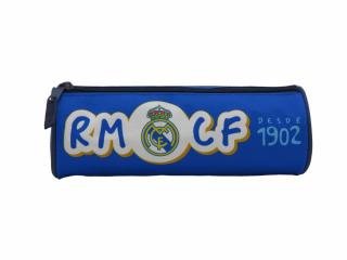 Penar cilindru 1 fermoar , neechipat Real Madrid, 22x8 cm