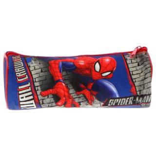 Penar cilindru 1 fermoar , neechipat Spider-Man Wall Crawler, 22x8x8 cm