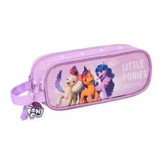 Penar cu 2 compartimente My Little Pony, 21x8x6 cm