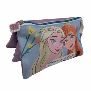 Penar cu 3 compartimente Frozen Brave and Bold, 21 x 3.5 x 11.5 cm