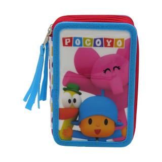Penar echipat 3 compartimente,39 piese, Pocoyo