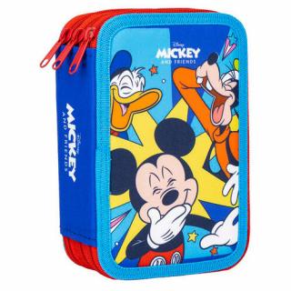 Penar echipat 44 piese, 3 compartimente, Mickey Mouse si Prietenii