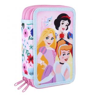 Penar triplu echipat 43 piese Printesele Disney