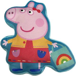 Perna decorativa forma Peppa Pig, 35x36x7 cm