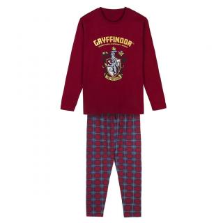 Pijama adulti, maneca lunga Harry Potter Hogwarts