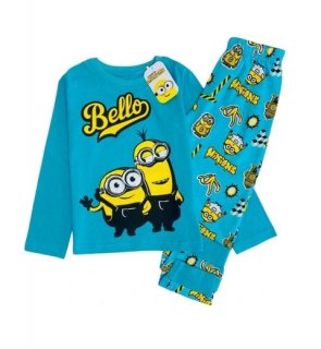 Pijama baieti maneca lunga Minions, Bello