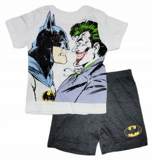 Pijama bumbac cu maneca scurta, Batman si Joker