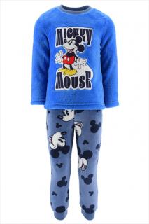Pijama coral flecee cu maneca lunga Mickey Mouse Fun