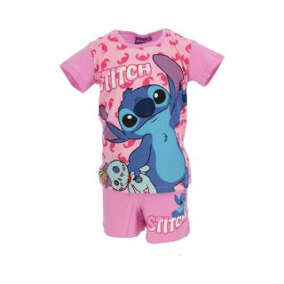 Pijama de vara cu maneca scurta pentru copii, Lilo si Stitch