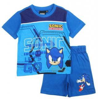 Pijama de vara cu maneca scurta, Sonic