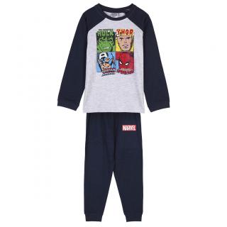 Pijama maneca lunga tricot Marvel Team