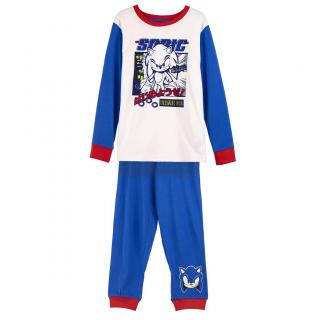 Pijama maneca lunga tricot Sonic Hedgehog