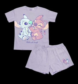 Pijama maneca scurta adulti Lilo  Stitch Best Team