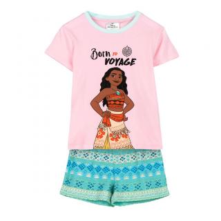 Pijama maneca scurta din bumbac, Moana Vaiana