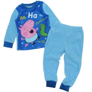 Pijama polar maneca lunga Peppa Pig George