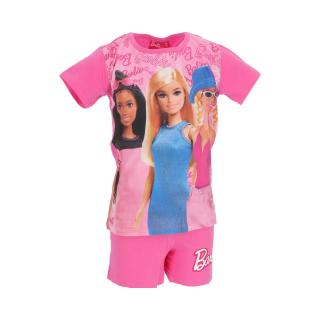 Pijama scurta din bumbac pentru fete, Barbie