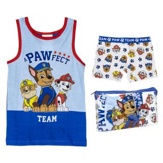 Pijama universala cu maieu din bumbac, Paw Patrol Team