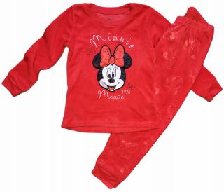 Pijamale din catifea Minnie Mouse