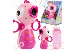 Pistol de facut baloane de sapun, jucarie interactiva, Puisor