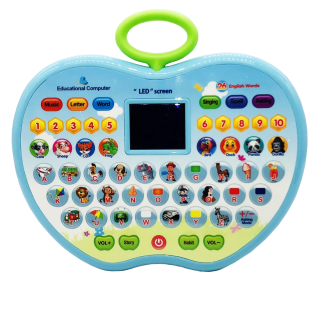 Prima mea tableta educativa si interactiva Apple Shape 19.5x20 cm