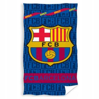 Prosop de plaja bumbac FC Barcelona, 140x70 cm
