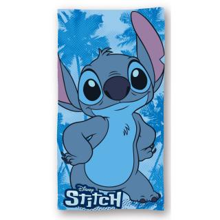Prosop de plaja din microfibra Lilo si Stitch, 140x70 cm