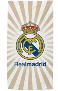 Prosop de plaja din poliester Real Madrid, 140x70 cm