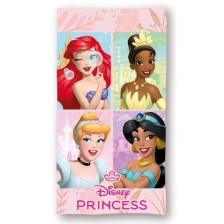 Prosop de plaja microfibra Printesele Disney, 140x70 cm