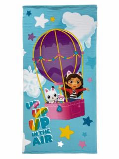 Prosop din microfibra Gabby s Dollhouse Up in the Air,140x70cm