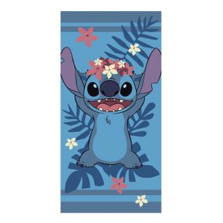 Prosop din poliester Lilo  Stitch Flori fast dry, 140x70cm