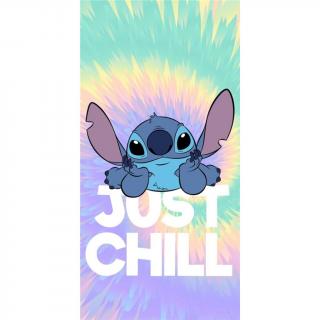 Prosop din poliester Lilo  Stitch Just Chill, fast dry, 140x70cm