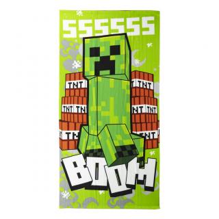 Prosop din poliester Minecraft Boom , 140x70cm