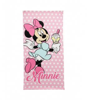 Prosop din poliester Minnie Mouse Icecream, 140x70cm