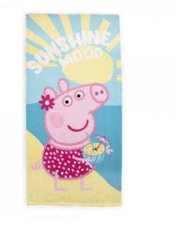 Prosop din poliester Peppa Pig Sunshine Mood, 140x70cm