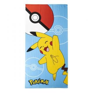 Prosop din poliester Pokemon and the Ball, 140x70cm