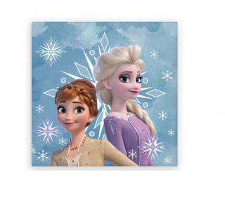 Prosop maini bumbac Disney Frozen Snowflake 30x30 cm