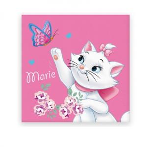 Prosop maini bumbac Disney Marie Butterfly 30x30 cm