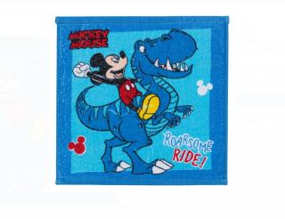 Prosop maini bumbac Mickey Mouse Dinosaur 30x30 cm