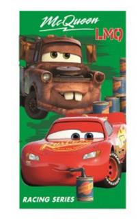 Prosop maini din bumbac Cars Green Rust-eze 35x65 cm