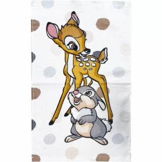 Prosop maini din bumbac Disney Bambi Dotty Friends 30x50 cm