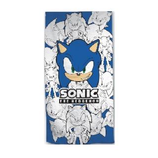 Prosop microfibra plaja Sonic the Hedgehog, 140x70cm