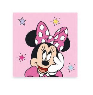 Prosop pentru maini bumbac Minnie Mouse Star 30x30 cm