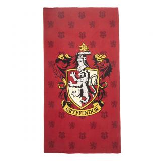 Prosop plaja poliester, Harry Potter Gryffindor, 70x140 cm